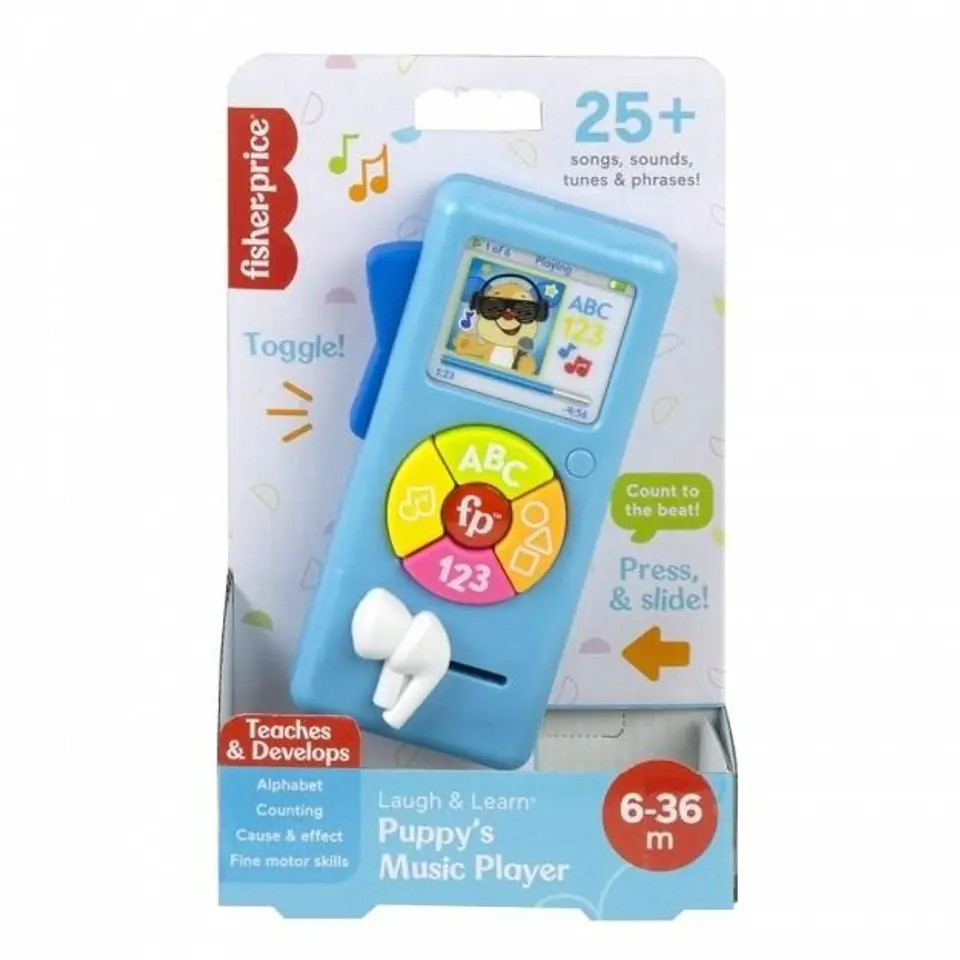 ⁨Fisher Price. Odtwarzacz muzyczny 123⁩ w sklepie Wasserman.eu