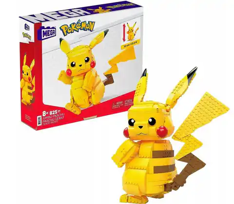 ⁨Mega Pokemon - Pikachu do zbudowania FVK81⁩ w sklepie Wasserman.eu