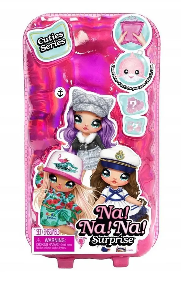 ⁨Na Na Na Surprise 2w1 Pom Glam Doll⁩ w sklepie Wasserman.eu