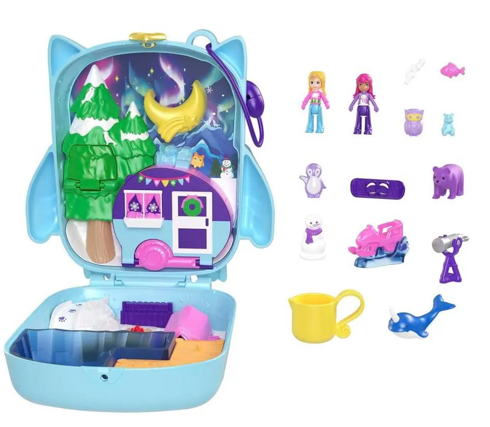 ⁨Polly Pocket. Piżama party sówki HKV37⁩ w sklepie Wasserman.eu