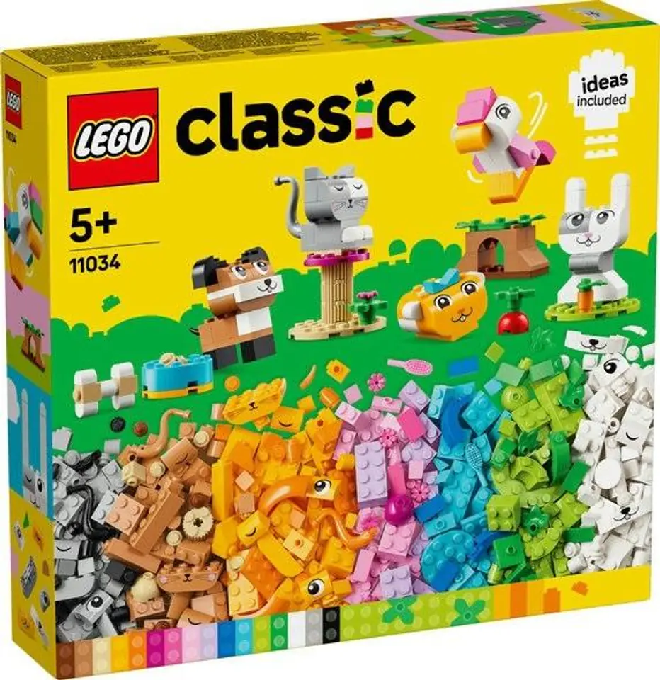 ⁨LEGO(R) CLASSIC 11034 Kreatywne zwierzątka⁩ w sklepie Wasserman.eu