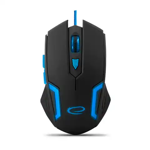 ⁨WIRED FOR PLAYERS MOUSE 6D Optical USB MX205 FIGHTER BLUE⁩ at Wasserman.eu