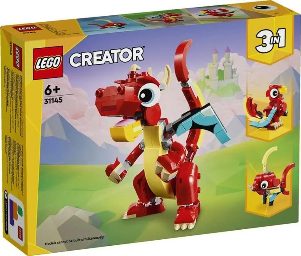 ⁨LEGO CREATOR 3 IN 1 31145 RED DRAGON⁩ at Wasserman.eu