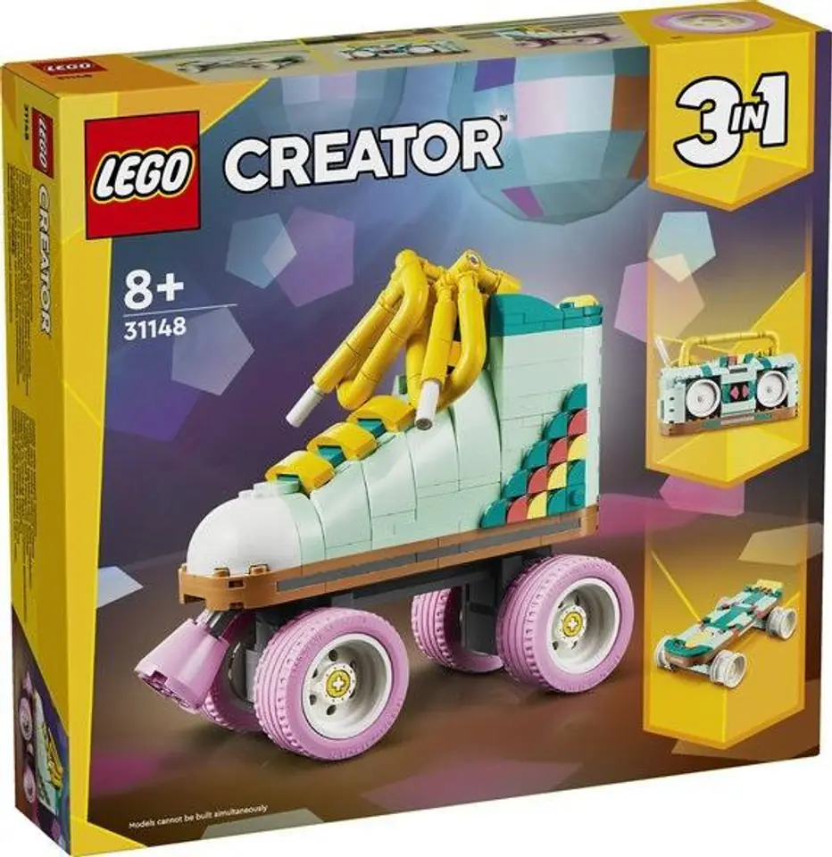 ⁨LEGO CREATOR 3 IN 1 31148 RETRO ROLLER SKATE⁩ at Wasserman.eu