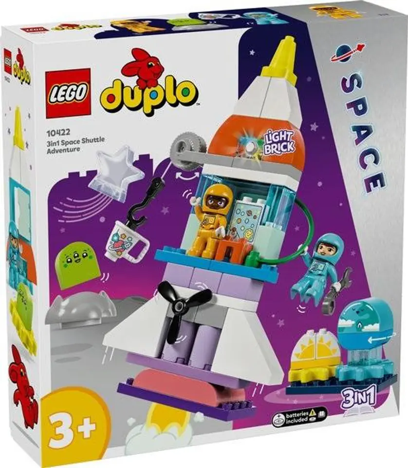 ⁨Lego DUPLO 10422 Przygoda w promie kosmicznym⁩ w sklepie Wasserman.eu