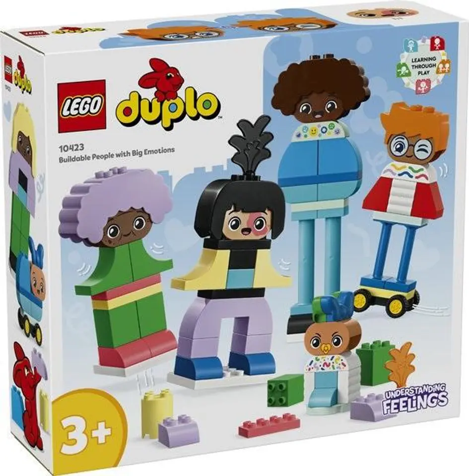 ⁨LEGO DUPLO 10423 BUILDABLE PEOPLE WITH BIG EMOTIONS⁩ at Wasserman.eu