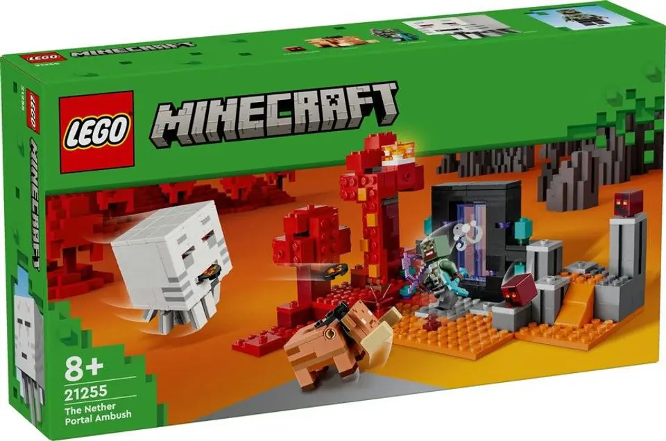⁨LEGO MINECRAFT 21255 THE NETHER PORTAL EXPEDITION⁩ at Wasserman.eu