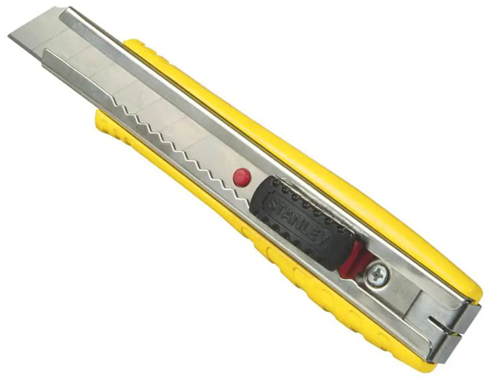 ⁨Nóż Stanley Fatmax aluminium, inox, dodatkowa blokada⁩ w sklepie Wasserman.eu