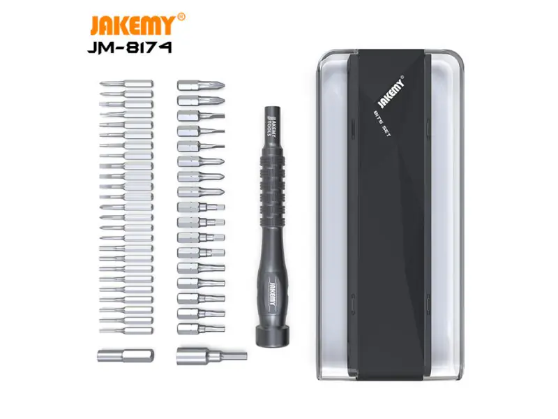 ⁨Professional SET of PRECISION Tools JAKEMY 45in1⁩ at Wasserman.eu