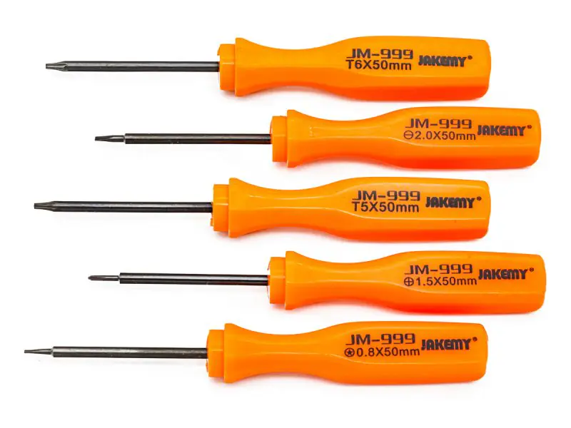 ⁨Professional Set of Screwdrivers, Jakemy Screwdrivers 5pcs⁩ at Wasserman.eu