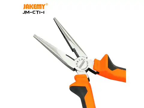⁨Jakemy Professional Pliers, Precision Flat Pliers, Modeling With Blade⁩ at Wasserman.eu