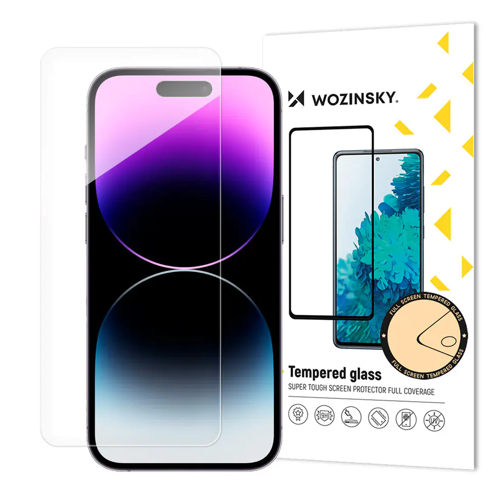 ⁨Szkło ochronne hartowane na ekran iPhone 15 Pro⁩ w sklepie Wasserman.eu