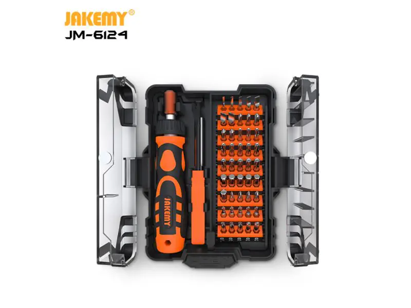 ⁨Professional SET of Precision Tools JAKEMY 48in1⁩ at Wasserman.eu