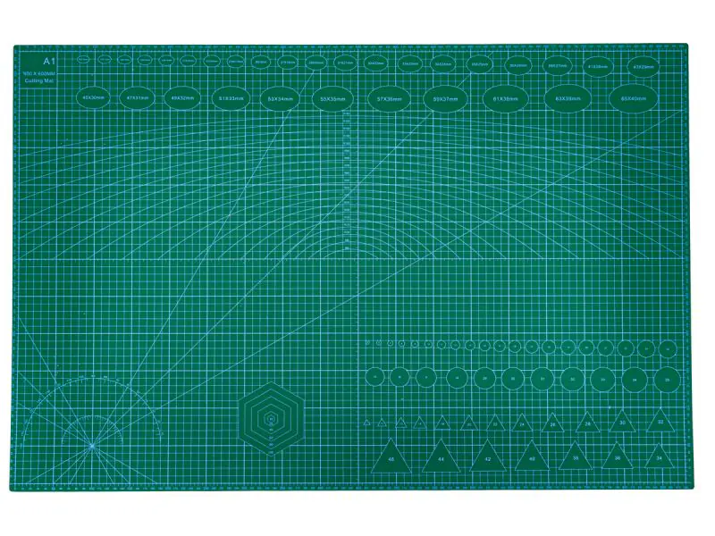 ⁨Modeling Mat for Cutting Self-healing Multilayer A1 900x600mm PATTERN 2⁩ at Wasserman.eu