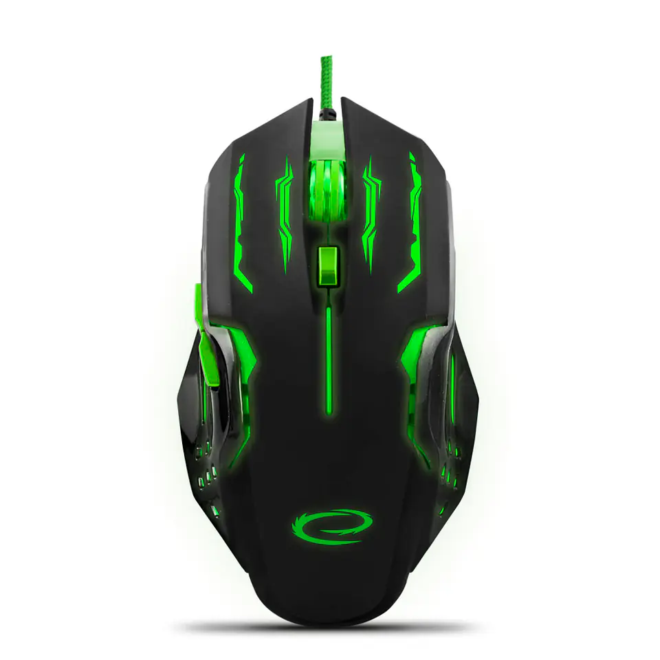 ⁨EGM403G Wired Gaming Mouse 6D Optical USB MX403 Apache Green⁩ at Wasserman.eu