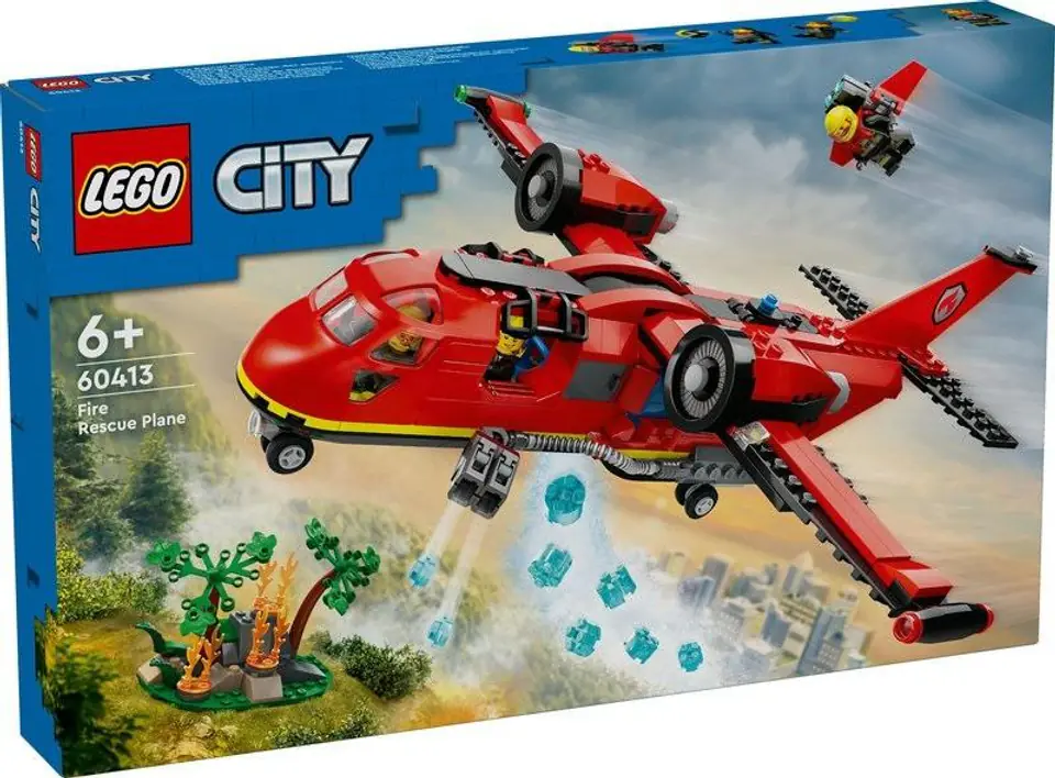 ⁨LEGO 60413 CITY Fire Rescue Plane p3⁩ at Wasserman.eu