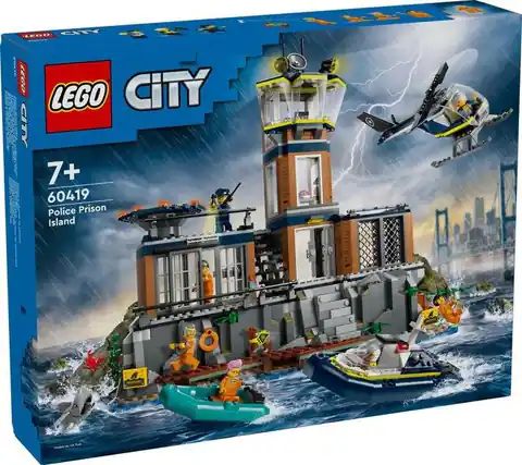 ⁨Lego CITY 60419 Policja z Więziennej Wyspy⁩ w sklepie Wasserman.eu