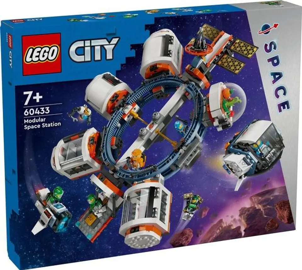 ⁨LEGO CITY 60433 MODULAR SPACE STATION⁩ at Wasserman.eu