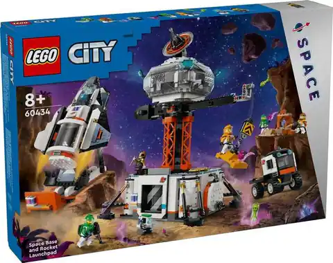 ⁨Lego CITY 60434 Stacja kosmiczna i stanowisko s...⁩ w sklepie Wasserman.eu
