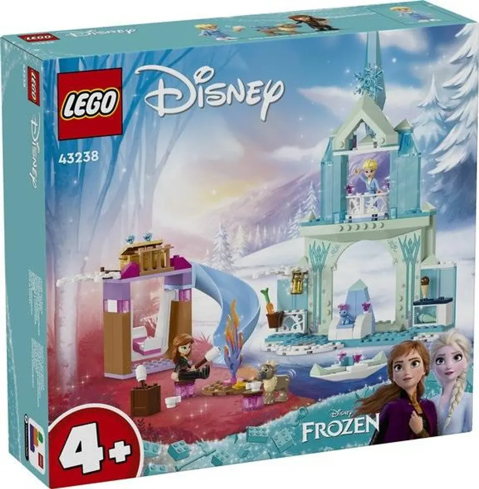 ⁨Lego DISNEY 43238 Lodowy zamek Elzy⁩ w sklepie Wasserman.eu