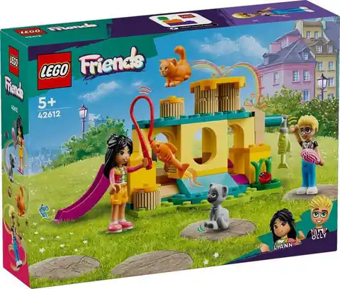 ⁨Lego FRIENDS 42612 Przygoda na kocim placu zabaw⁩ w sklepie Wasserman.eu