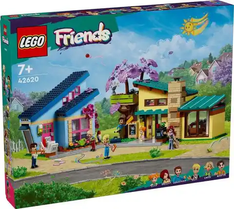 ⁨Lego FRIENDS 42620 Dom rodzinny Ollyego i Paisley⁩ w sklepie Wasserman.eu