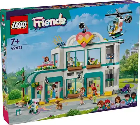 ⁨Lego FRIENDS 42621 Szpital w mieście Heartlake⁩ w sklepie Wasserman.eu