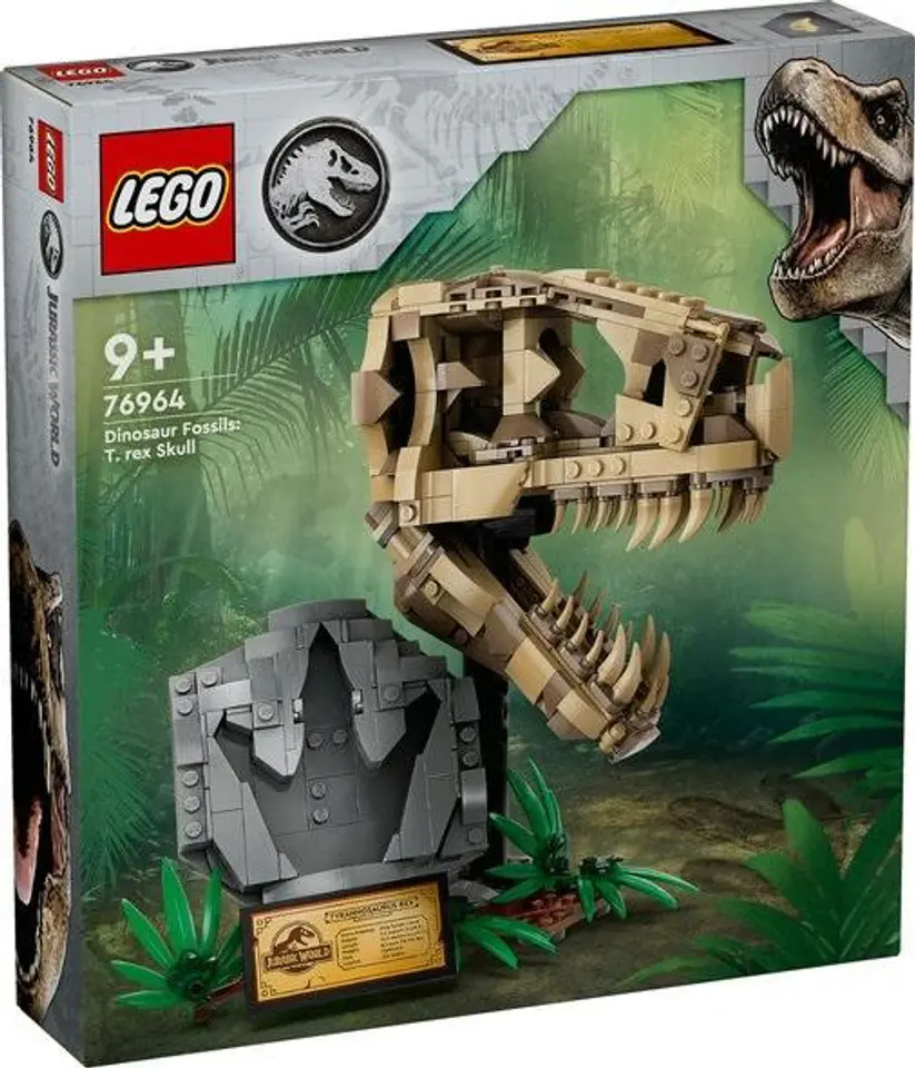 ⁨LEGO JURASSIC WORLD 76964 DINOSAUR FOSSILS — T.REX SKULL⁩ at Wasserman.eu