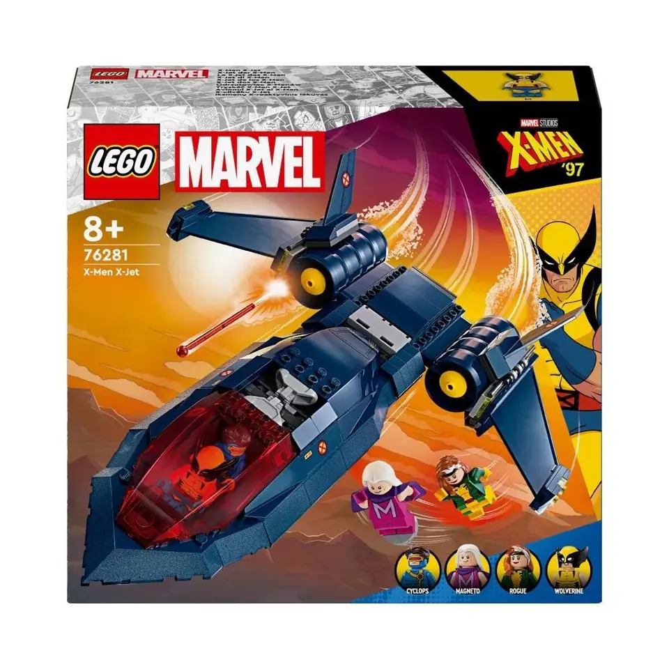 ⁨LEGO MARVEL 76281 X-MEN X-JET⁩ at Wasserman.eu