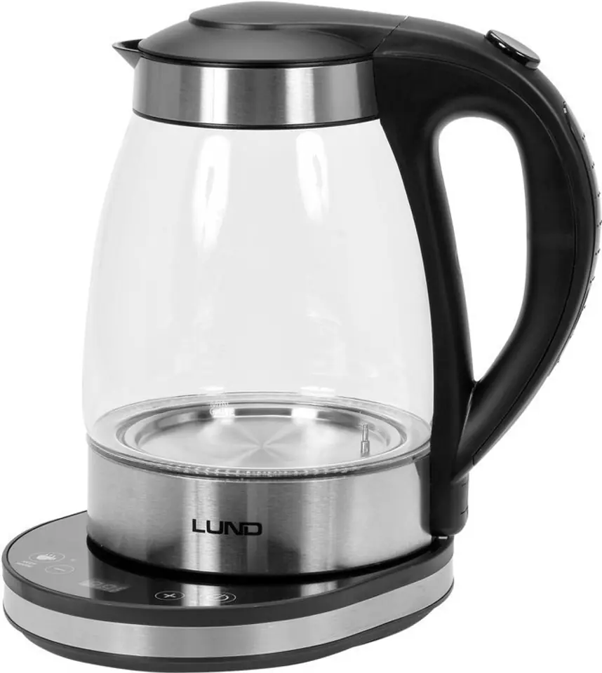 ⁨GLASS ELECTRIC KETTLE 1.8L. TEMPERATURE CONTROL⁩ at Wasserman.eu