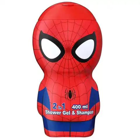 ⁨Air-Val Spiderman 2in1 Shower Gel  Shampoo 2D żel pod prysznic i szampon dla dzieci 400ml⁩ w sklepie Wasserman.eu