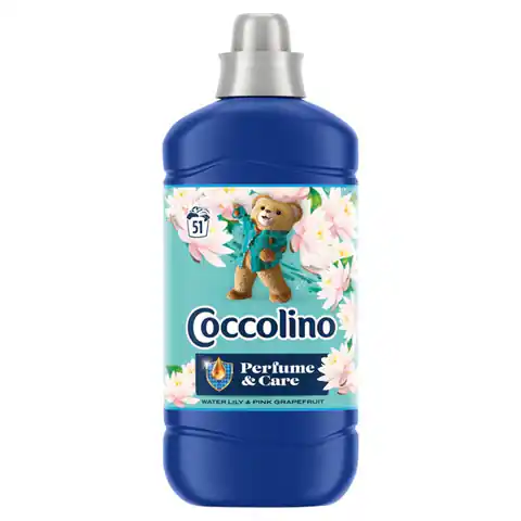 ⁨COCCOLINO Perfume & Care Płyn do płukania tkanin Water Lily&Pink Grapefruit  1275ml (51 prań)⁩ w sklepie Wasserman.eu