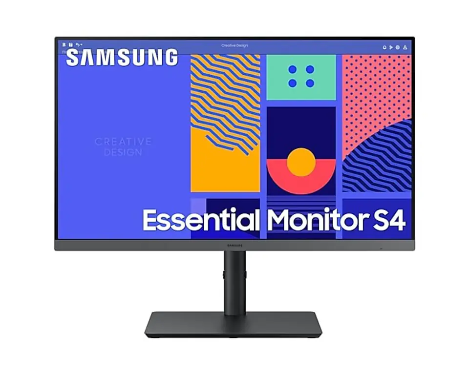 ⁨Samsung LS24C430GAUXEN computer monitor 61 cm (24") 1920 x 1080 pixels Full HD LED Black⁩ at Wasserman.eu