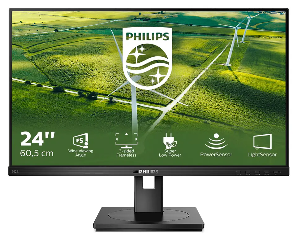 ⁨MONITOR PHILIPS LED 23,8" 242B1G/00⁩ w sklepie Wasserman.eu