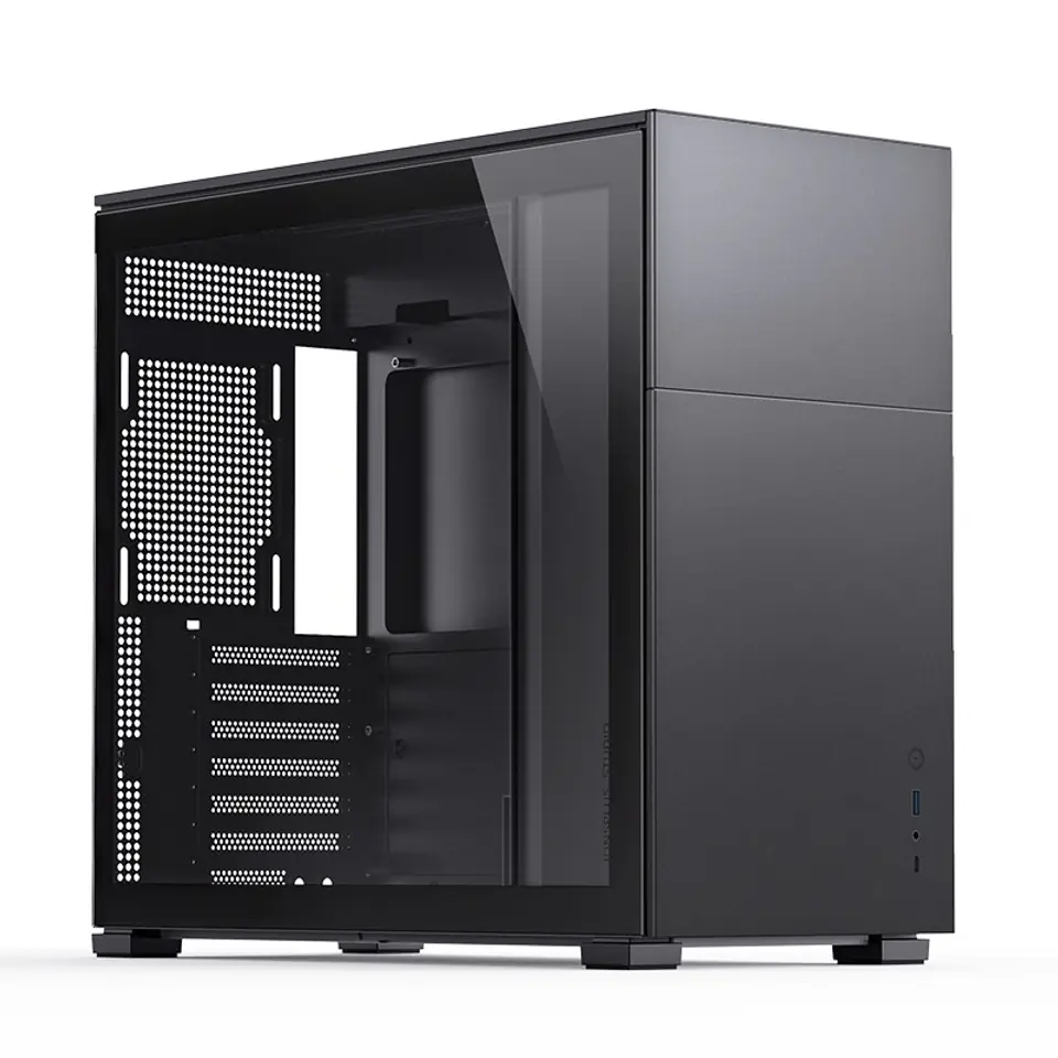 Jonsbo D41 ATX Case, Tempered Glass - black at Wasserman.eu