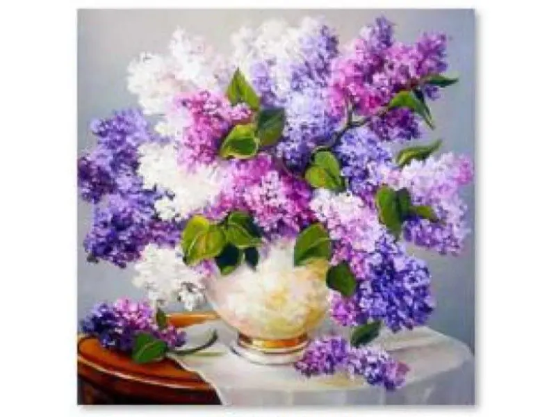 Haft Diamentowy, Obraz, Mozaika Diamentowa Diamond Painting, BUKIET BZU 30x30cm w sklepie Wasserman.eu