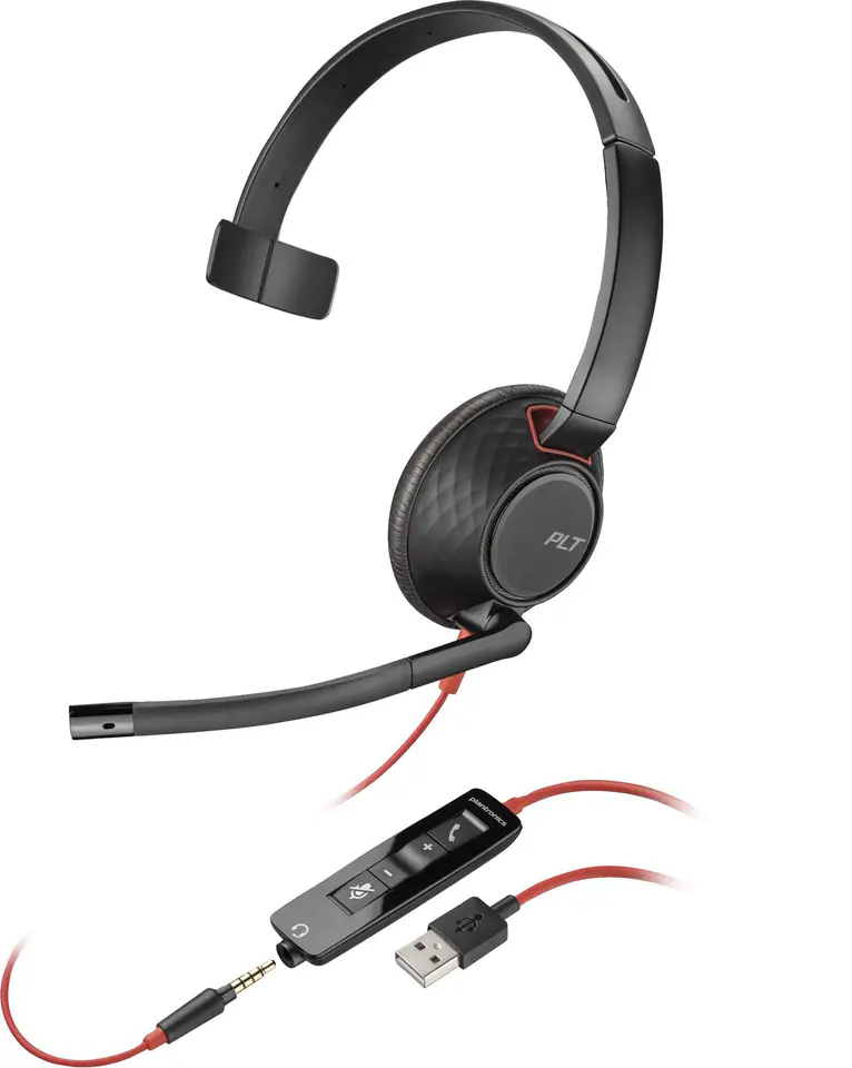 ⁨HP Blackwire 5210 Monaural USB-A⁩ w sklepie Wasserman.eu