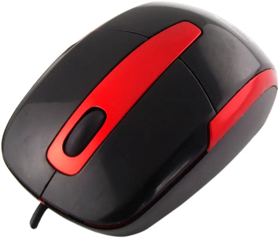 ⁨TM108K Wired 3D Optical USB Mouse Barracuda Black Titanum⁩ at Wasserman.eu