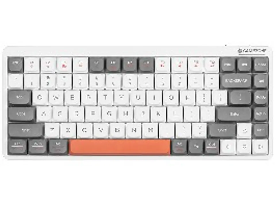 ⁨Klawiatura mechaniczna Tracer FINA 84 White/Grey (Outemu Red Switch)⁩ w sklepie Wasserman.eu