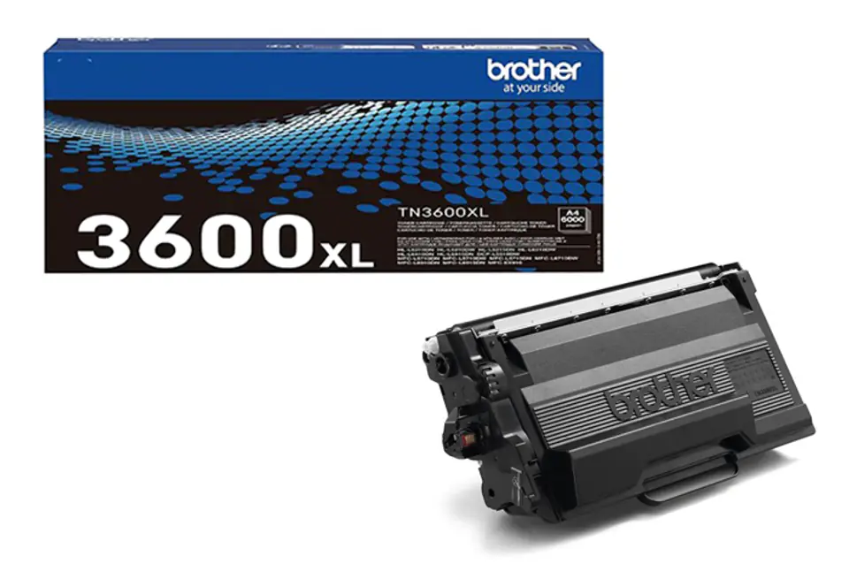 ⁨Oryginalny Toner Czarny Brother TN3600XL, TN-3600XL⁩ w sklepie Wasserman.eu