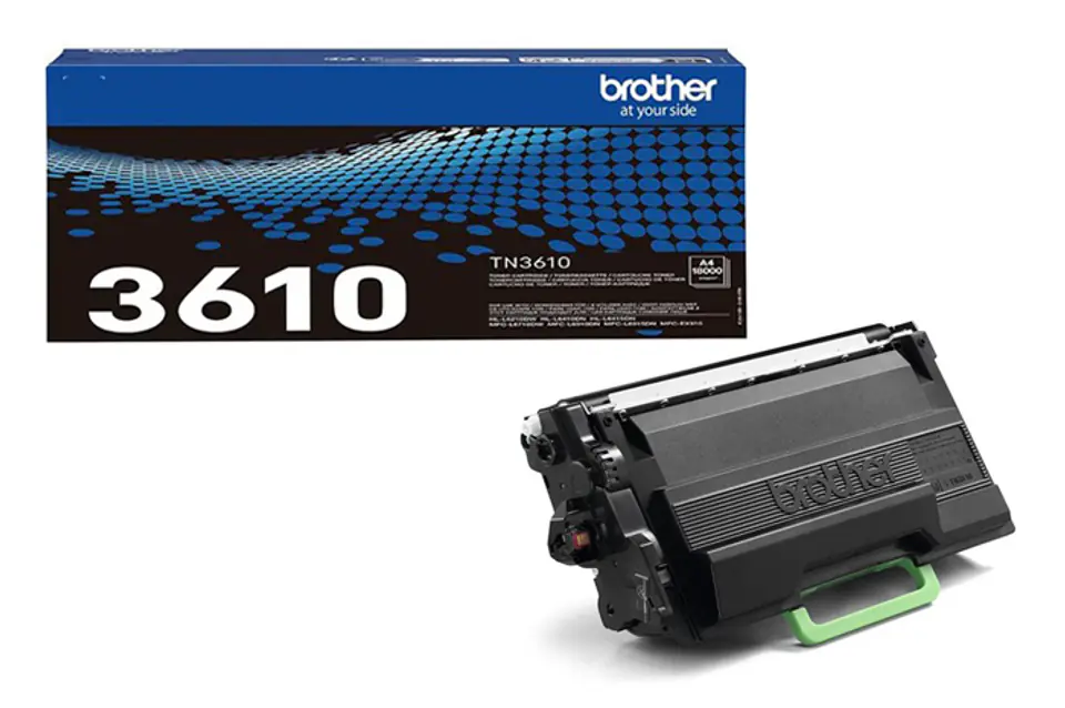 ⁨Oryginalny Toner Czarny Brother TN3610, TN-3610⁩ w sklepie Wasserman.eu