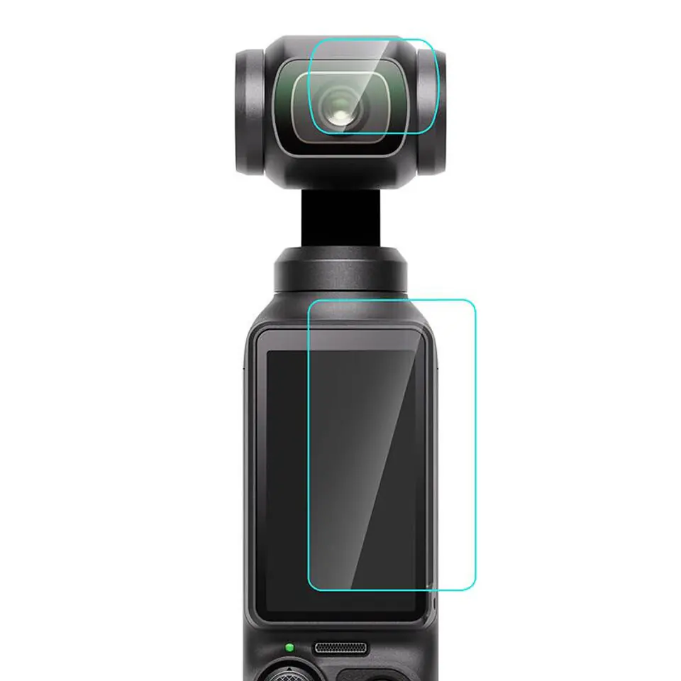 ⁨Szkło ochronne PULUZ na obiektyw i ekran DJI OSMO Pocket 3⁩ w sklepie Wasserman.eu