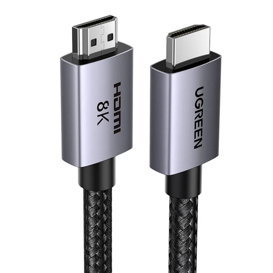 ⁨Kabel HDMI 2.1 male to male UGREEN HD171, 1m (czarny)⁩ w sklepie Wasserman.eu