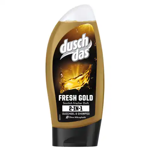 ⁨Duschdas Fresh Gold 3in1 Żel pod Prysznic 250 ml⁩ w sklepie Wasserman.eu