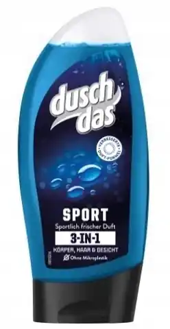⁨Duschdas Sport 3in1 Żel pod Prysznic 250 ml⁩ w sklepie Wasserman.eu