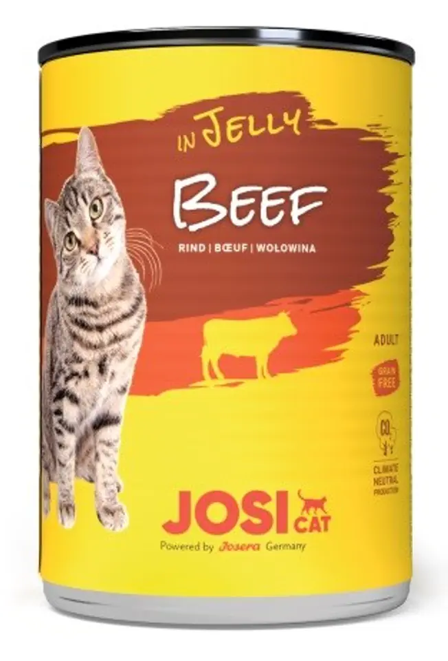 ⁨JOSERA JosiCat Beef in jelly - wet cat food - 400 g⁩ at Wasserman.eu