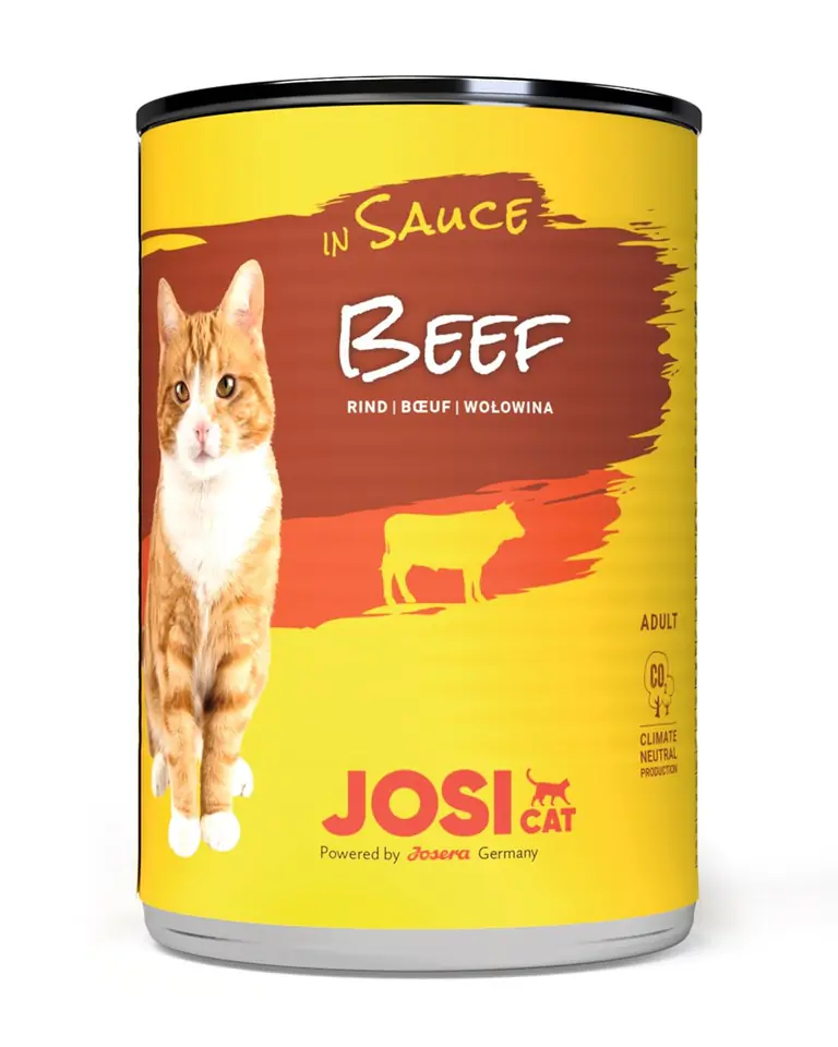 ⁨JOSERA JosiCat Beef in sauce - wet cat food - 415 g⁩ at Wasserman.eu