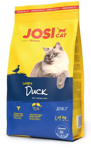 ⁨JOSERA JosiCat Crispy Duck - dry cat food - 1,9 kg⁩ at Wasserman.eu