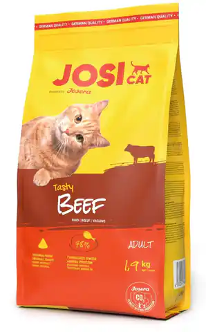⁨JOSERA JosiCat Tasty Beef - dry cat food - 1,9 kg⁩ at Wasserman.eu