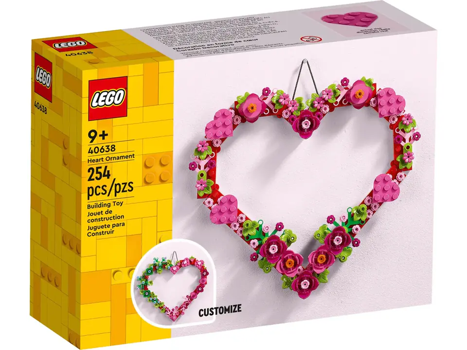 ⁨LEGO 40638 HEART ORNAMENT⁩ at Wasserman.eu